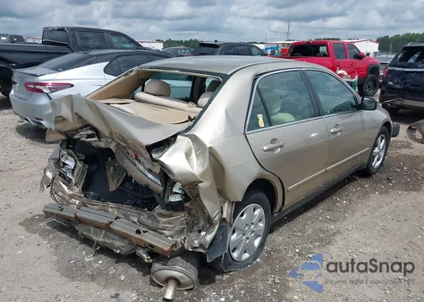 2003 Honda Accord 2.4 Lx из США, поврежденный, VIN 1HGCM56463A089940